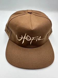 Travis Scott Mütze Kappe Utopia Logo bestickt braun Grafik Druckknopflasche Einheitsgröße - Bild 1 von 6