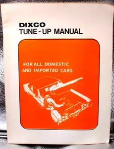 Folleto de colección Dixco manual de puesta a punto para autos extranjeros nacionales e importados - Imagen 1 de 5