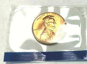 1989 P   LINCOLN CENT Choice Unc in Mint Cello  (1 Coin) - Picture 1 of 1