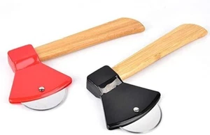 Pizza Cutter Axe Chopper Slicer Novelty Utensil Gadget Gift Tools UK 20cm x 10cm - Picture 1 of 3