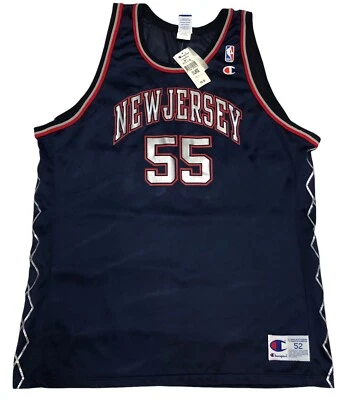 Vintage Jayson Williams Signed New Jersey Nets Champion Jersey XXL  New With Tag - Image 1 of 4