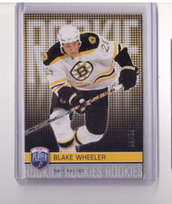 BLAKE WHEELER 2008-09 UPPER DECK BE A PLAYER BAP HOCKEY ROOKIE SP/99 #195 RC