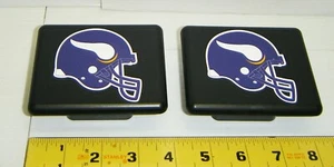 12 neue Minnesota Vikings NFL Football Kunststoff Anhängerkupplung Abdeckungen - Bild 1 von 6