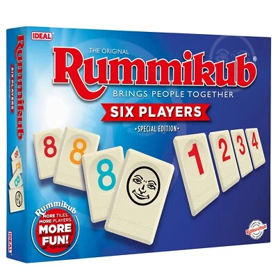 Rummikub 6-Player Game by Ideal - Classic Family Strategy Board Game Set - Image 1 of 3
