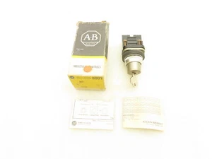 Allen Bradley 800T-J43A Keyed Selector Switch 3 Position 1 NO 1 NC Series N - Picture 1 of 10