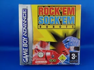 GAMEBOY ADVANCE --- ROCK`EM SOCK`EM ROBOTS -- (MIT ORIGINALVERPACKUNG) - Picture 1 of 4