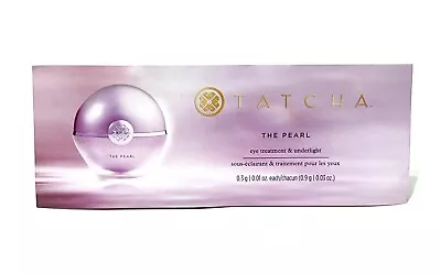 TATCHA The Pearl Underlight & Eye Treatment 3 SHADE SAMPLE Total .03 Oz NEWwCARD - Image 1 of 3