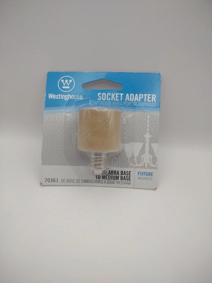 Westinghouse 70361 Candelabra Socket Adapter 75w