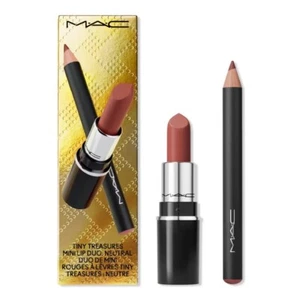 M.A.C Tiny Treasures Mini Lip Duo COLORE Neutro - Foto 1 di 1