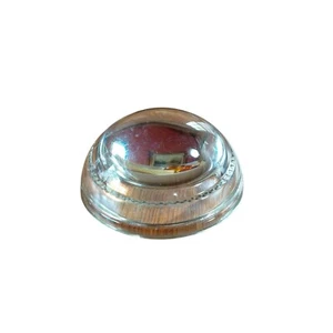 Vintage glass magnifying paperweight - Picture 1 of 3