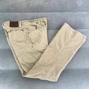 polo by ralph lauren vintage men’s 31x30 corduroy brown pants relaxed fit cotton - Picture 1 of 10