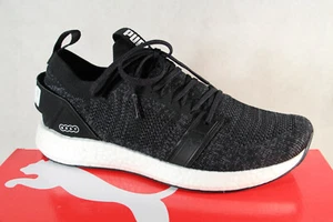 Puma Women's Lace-Up Sneaker Slip-On Sports Shoe Half Shoe Black 191094 - Picture 1 of 8