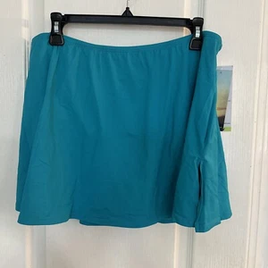 Beach House Woman Charlotte Skirted Swim Bottom Teal 18W NWT - Picture 1 of 6