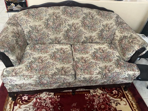 furniture used couch Antique Sofa And Loveseat Cover