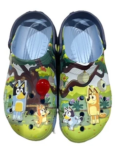 Bluey Classic Crocs Clogs US Mens Size 9/Womens Size 11 - Style No. 210557-90H - Picture 1 of 5