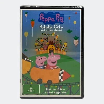 Peppa Pig - Potato City & Other Stories DVD - Region 4, PAL - New & Sealed - image 1 of 4