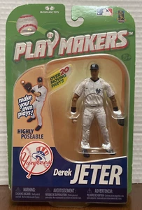 Derek Jeter NY Mets McFarlane Playmakers Fielding Figure MLB Baseball Poseable - Picture 1 of 4