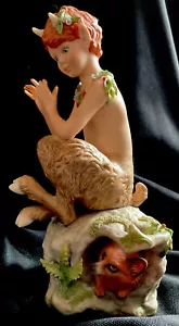 Cybis Pip The Elfin Player Limited Edition #637 Des. By Lynn Klockner Brown - Picture 1 of 9