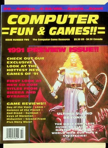 Magazine Computer Fun & Games Vol. 1 #2 (sep 1990) - Photo 1/2