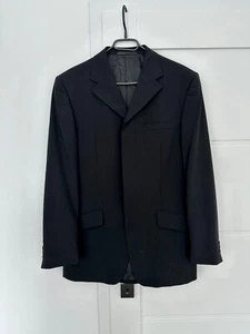 AUTÉNTICO! Versace V2 Blazer Lana Negro - Imagen 1 de 14