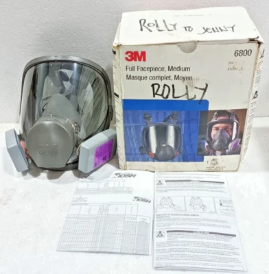 3M Full Facepiece Respirator Reusable 6898 Face Mask 6900 with Filters Medium - Image 1 of 4