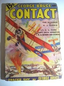 George Bruce's Contact Aviation Pulp Comic Vol 1 #2 September 1933 - Picture 1 of 3