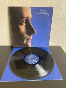Phil Collins Hello I Must Be Going! LP Vinyl 1982 Atlantic Records - Picture 1 of 3