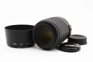 Nikon DX AF-S NIKKOR 55-200mm F/4-5.6 G ED VR w/hood [Exc+++] from Japan #A602 - Picture 1 of 12