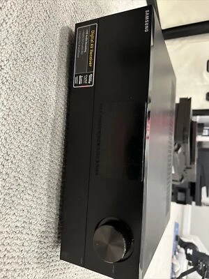 Samsung 7.1 Channel HD 3D Compatible AV Receiver 4 HDMI Inputs HW-C700B / XAA - Image 1 of 4