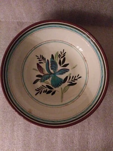 Stangl Pottery Country Garden 1 servizio rotondo servizio verdure ciotole 8" floreale - Foto 1 di 8