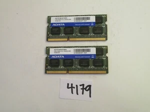 AData 2x2Gb=4Gb 1333Mhz PC3-10600 DDR3 SODIMM laptop memory RAM (4179) - Picture 1 of 2
