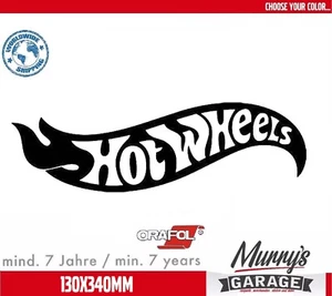 Hot Wheels Tuning 130x340mm Aufkleber Sticker Autocollant Étiquette Stance JDM - Picture 1 of 31