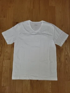 Hugo Boss  Cotton  V-Neck T-Shirt , White. Choose Size - Picture 1 of 5