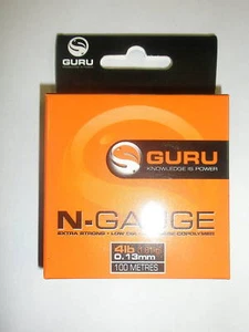 Guru calibre N gancho longitud 5 lb 0,15 mm 100 m aparejo de pesca - Imagen 1 de 1