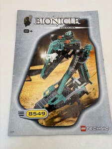 LEGO ® Bauanleitung Bionicle 8549 Tarakava Instruction ungelocht H34 - Bild 1 von 1