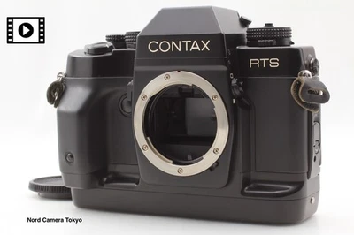 [MINT] Contax RTS III 35mm SLR Film Camera Black Body From JAPAN - Image 1 of 4