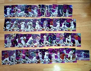 (42) 2017 Topps Chrome Pink Refractor Rookie & Stars Lot No Duplicates  - Picture 1 of 11