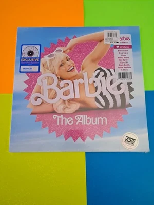 NEW - Barbie The Album Movie Soundtrack LP Vinyl Clear Pink Splatter - Free Ship - Image 1 of 2