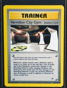 Vermilion City Gym Uncommon Gym Heroes 120/132 LP - Picture 1 of 2