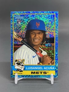 Topps Heritage 2025 - Luisangel Acuña #274 cromo azul claro brillante radiocontrol - Imagen 1 de 2