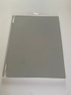 Genuine / Official Apple Leather Smart Cover for iPad - Grey iPad 2 - Used - Image 1 of 2