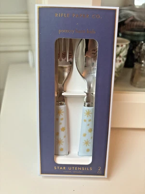 Juego de utensilios Pottery Barn Christmas Star vacaciones Seuss fiesta escuela Disney niño - Foto 1 de 4