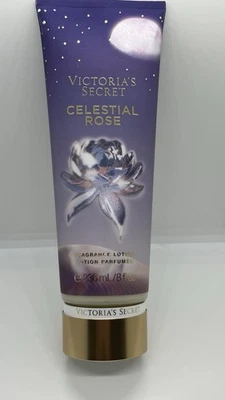 NOVO 1 VICTORIA'S SECRET CELESTIAL ROSE FEMININO FRAGRÂNCIA LOÇÃO CORPORAL CREME 8 Oz - Imagem 1 de 2