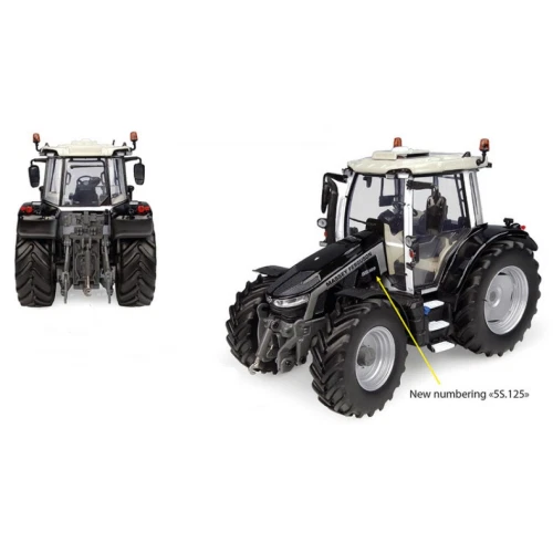 TRATTORE MASSEY FERGUSON 5S.125 BLACK EDITION 1:32 Universal Hobbies Mezzi Agric - Immagine 1 di 1