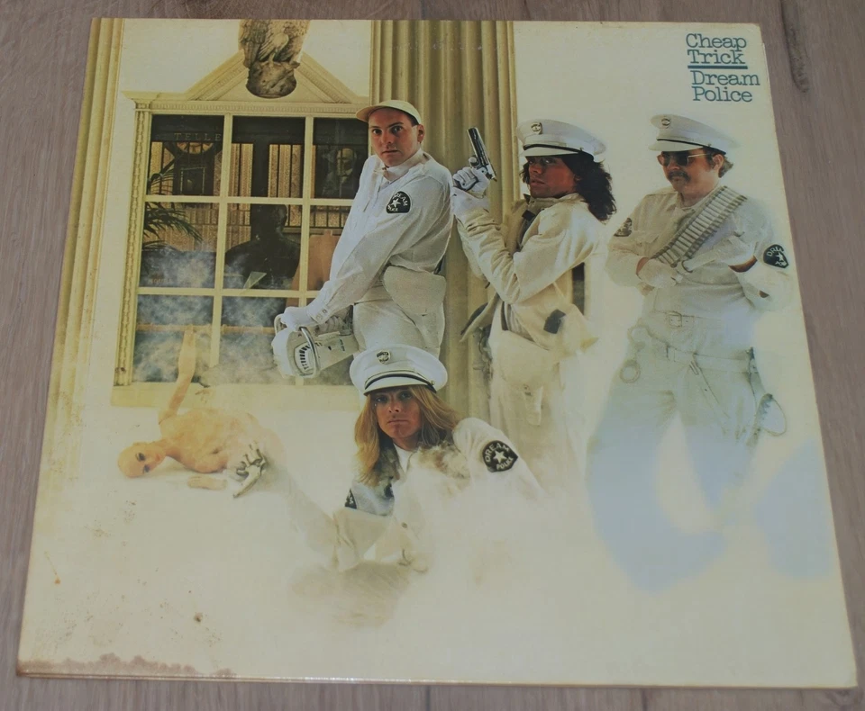 Cheap Trick Dream Police vinyl LP 1979 Epic - Image 1 of 4