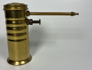 Eagle No. 66 Vintage Brass Oil Can Oiler Finger Pump Fixed Spout USA Made - Picture 1 of 5