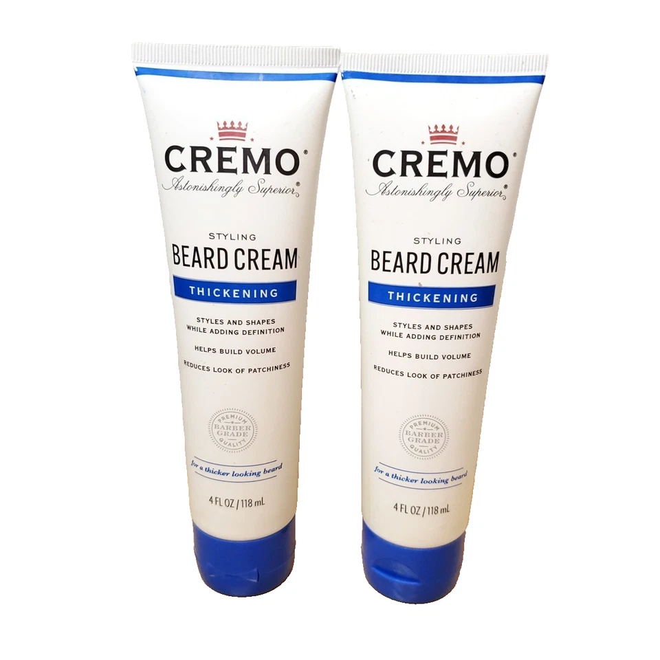 Cremo Styling Beard Cream Thickening 4oz