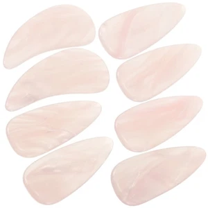  8 pezzi Guzheng Nail Finger Picks Strumento a corda Resina Celluloide Punta - Foto 1 di 9