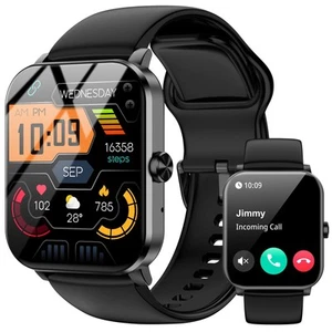 Smart Watch, 1.85" HD Smartwatch for Men Women (Answer/Make Calls), Fitness W... - Picture 1 of 7