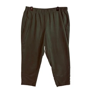 Pantalones ligeros Alfani verde pierna recta cintura elástica para mujer talla XL - Imagen 1 de 8